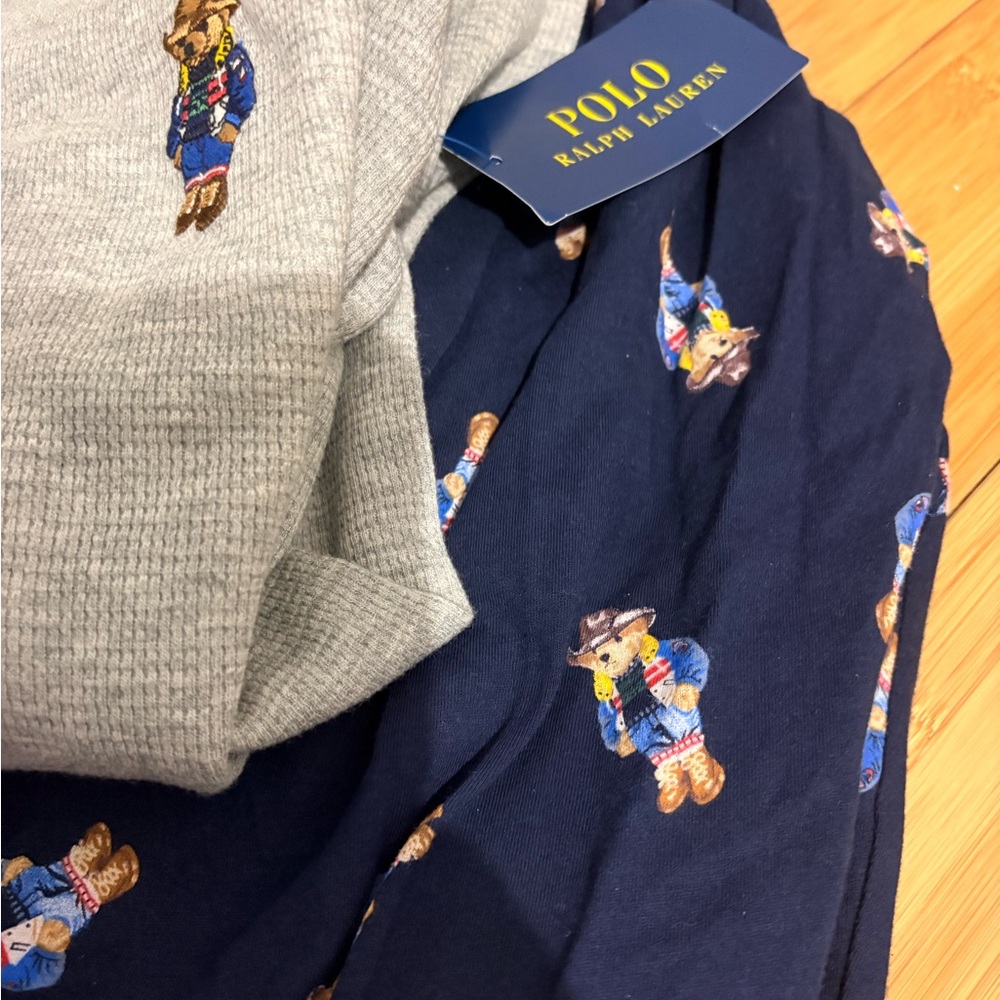 Polo by Ralph Lauren Gray and Navy Sleepwear for mens - Picture 3 of 9